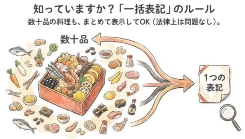 知っていますか?一括表記のルール